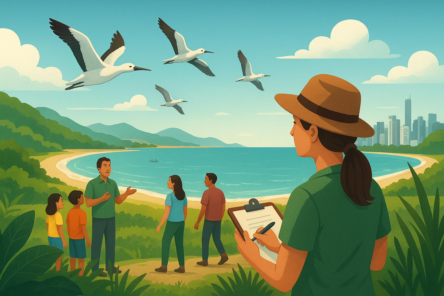 Sábado de Conexões: Natureza, Educação e Comunidade na Baixada Santista