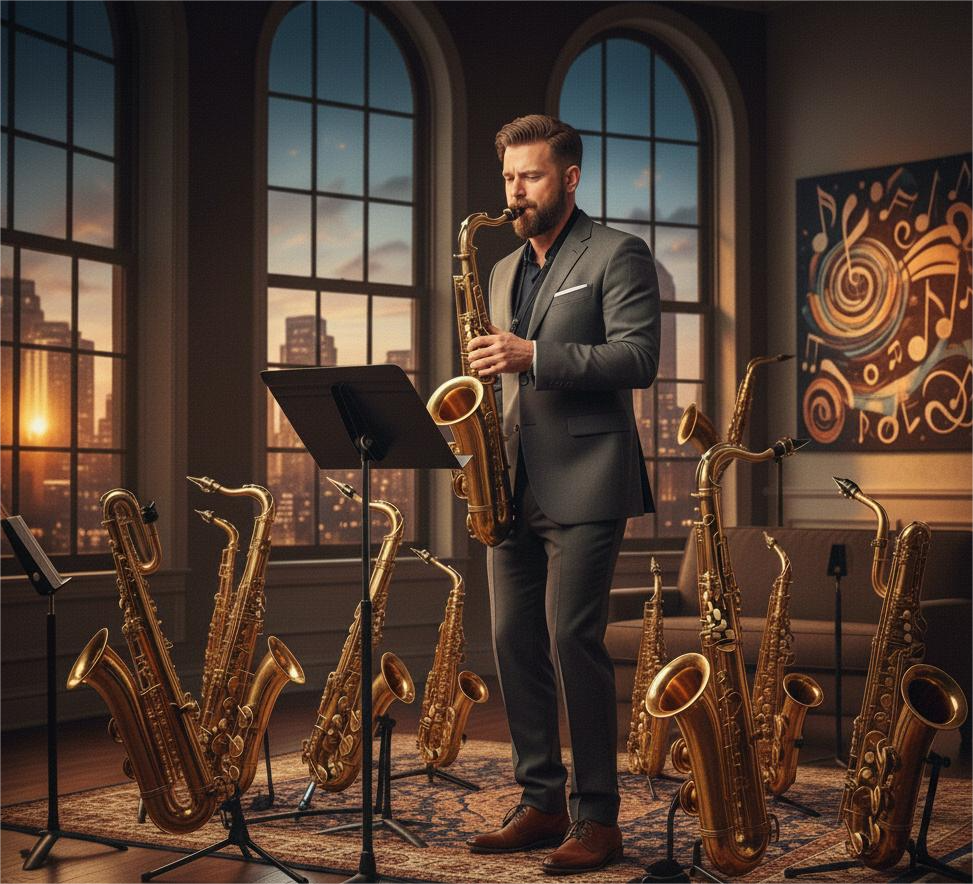 Dia do Saxofone: o som que respira emoção e liberdade